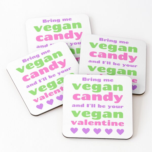 Item preview, Vegan Candy Vegan Valentine designed and sold by WhimsicaliTee.
