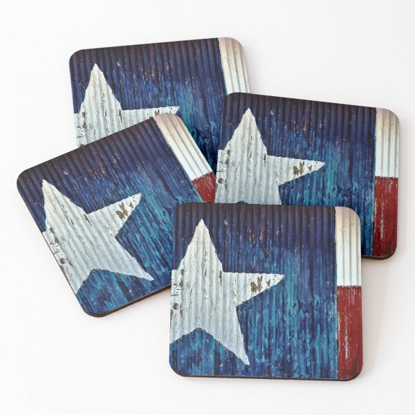 Item preview, Texas, Flag on the side of a barn designed and sold by beachfanatic.