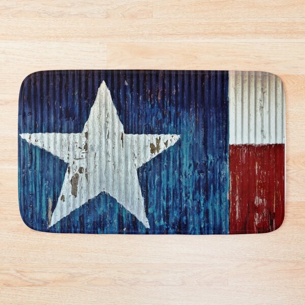 Item preview, Texas, Flag on the side of a barn designed and sold by beachfanatic.