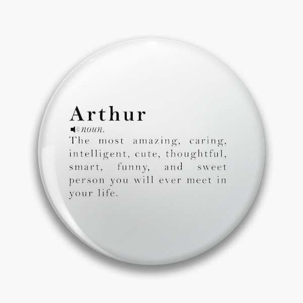 Item preview, Arthur Name Meaning Definition designed and sold by peachyline.