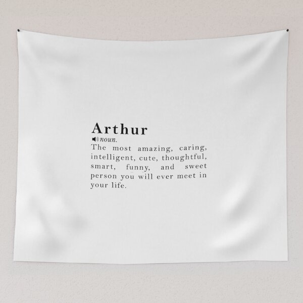 Item preview, Arthur Name Meaning Definition designed and sold by peachyline.