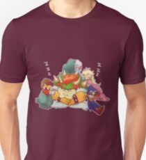 Bowser Mario Mallow Peach and Geno Unisex T-Shirt