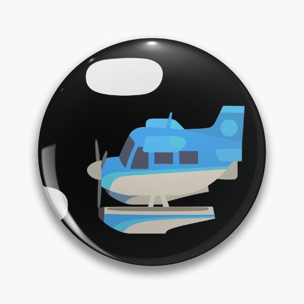 Item preview, AC:NH Blue Floatplane Loading Screen designed and sold by aspinworks.