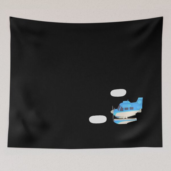 Item preview, AC:NH Blue Floatplane Loading Screen designed and sold by aspinworks.