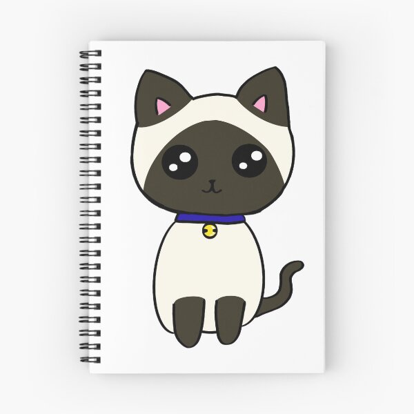 Aperçu de l'œuvre Chat siamois créée et vendue par Nonbinaryfrog.