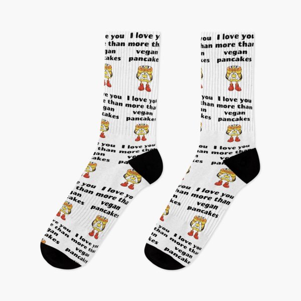 Item preview, I Love You More Than Vegan Pancakes, Valentines designed and sold by WhimsicaliTee.