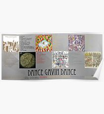 Dance Gavin Dance Discography Poster