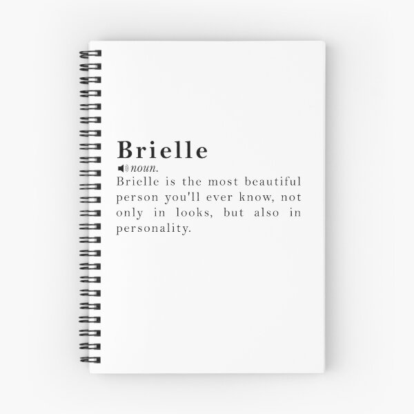 Item preview, Brielle Name Meaning Definition designed and sold by peachyline.