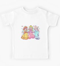 Princess Peach, Daisy and Rosalina Kids Tee