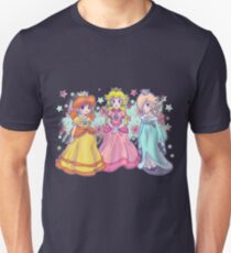 Princess Peach, Daisy and Rosalina Unisex T-Shirt
