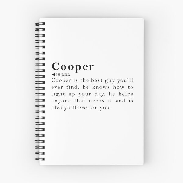 Item preview, Cooper Name Meaning Definition Definition designed and sold by peachyline.