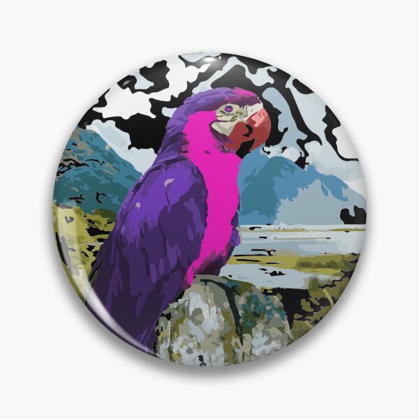 Item preview, Pink Purple Parrot designed and sold by KiannasMind.