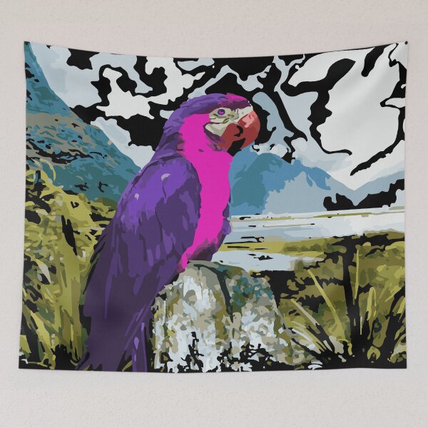 Item preview, Pink Purple Parrot designed and sold by KiannasMind.