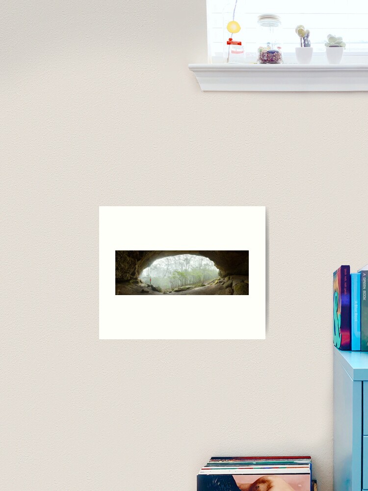 Thumbnail 2 of 3, Art Print, Dance Floor Cave, Kanangra Boyd National Park, New South Wales, Australia designed and sold by Chockstone.