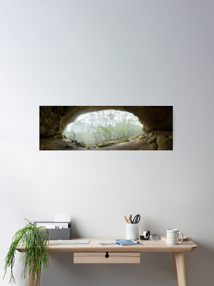 Thumbnail 2 of 3, Poster, Dance Floor Cave, Kanangra Boyd National Park, New South Wales, Australia designed and sold by Chockstone.