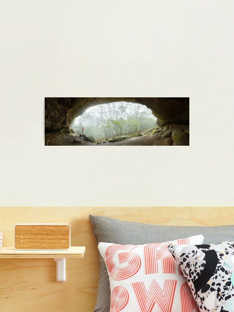 Thumbnail 2 of 3, Photographic Print, Dance Floor Cave, Kanangra Boyd National Park, New South Wales, Australia designed and sold by Chockstone.