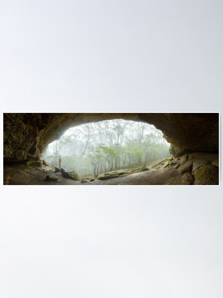 Thumbnail 1 of 3, Poster, Dance Floor Cave, Kanangra Boyd National Park, New South Wales, Australia designed and sold by Chockstone.