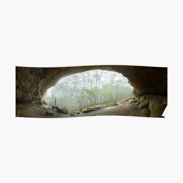 Dance Floor Cave, Kanangra Boyd National Park, New South Wales, Australia Poster