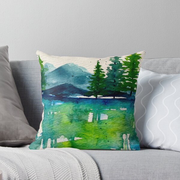 Item preview, Natures Layers Abstract Mountain Landscape designed and sold by JacquelineJax.