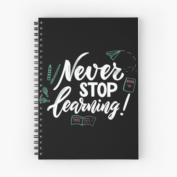 Item preview, Never stop learning designed and sold by Tomy4th.