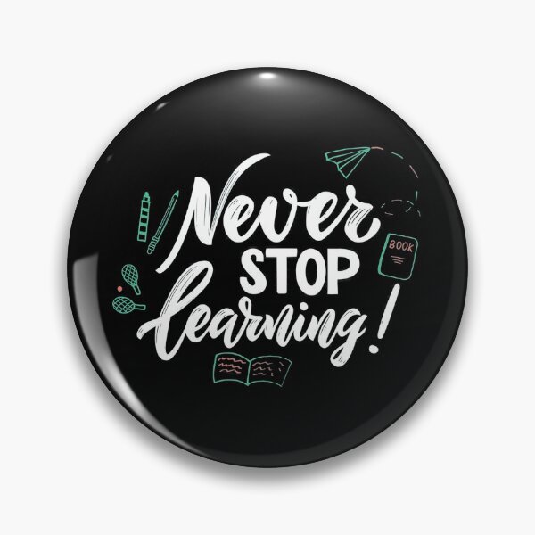 Item preview, Never stop learning designed and sold by Tomy4th.