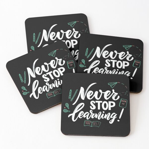 Item preview, Never stop learning designed and sold by Tomy4th.