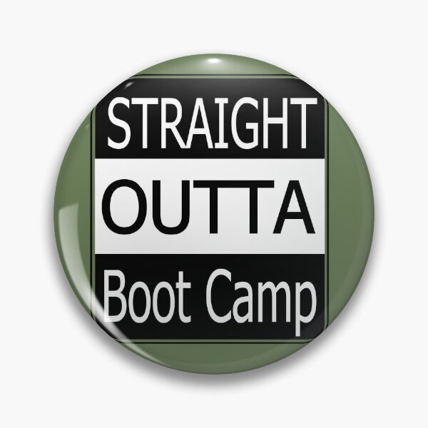 Item preview, Straight Outta Bootcamp Design, US Army designed and sold by ronnieyoung.