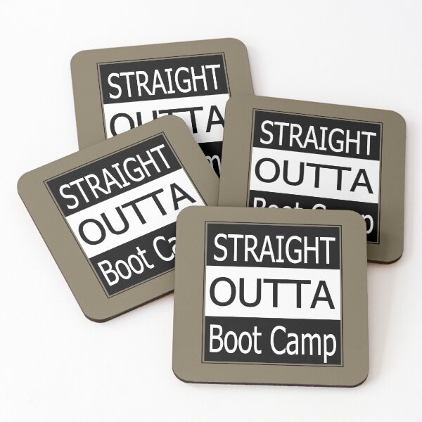 Item preview, Straight Outta Bootcamp Design, US Army designed and sold by ronnieyoung.