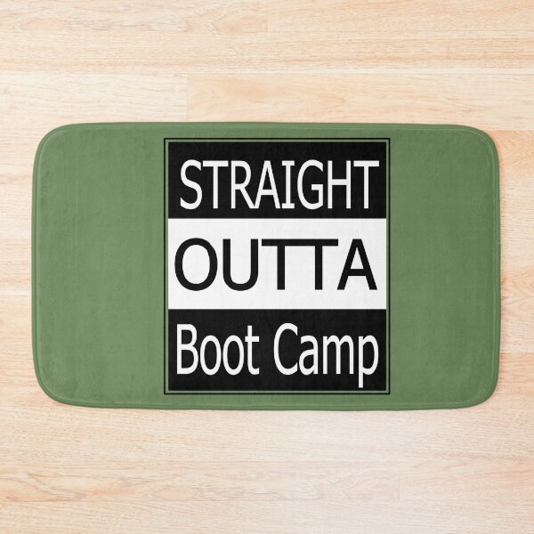Item preview, Straight Outta Bootcamp Design, US Army designed and sold by ronnieyoung.