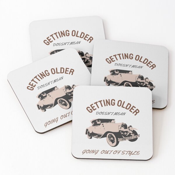 Item preview, Getting older doesn't mean going out of style - Classic cars designed and sold by Mande Arts.
