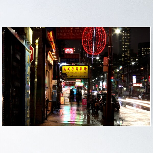 Toronto, Chinatown Dundas Poster