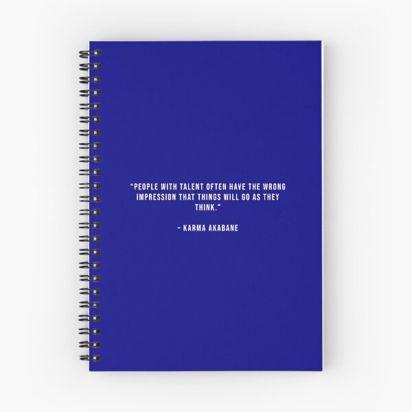 Item preview, Karma Akabane - Quote designed and sold by Epicanimequotes.