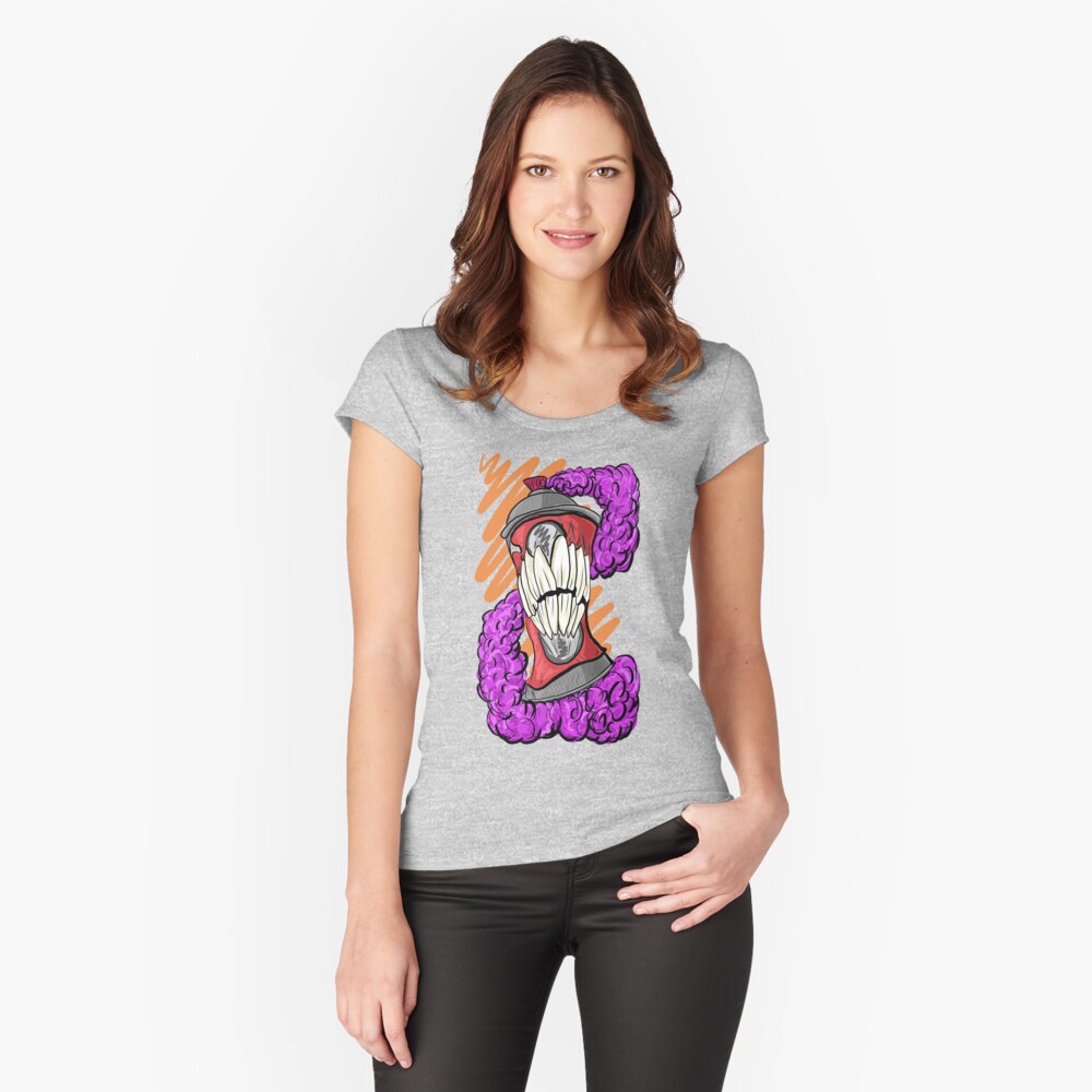 Item preview, Fitted Scoop T-Shirt designed and sold by sdcgenesis.