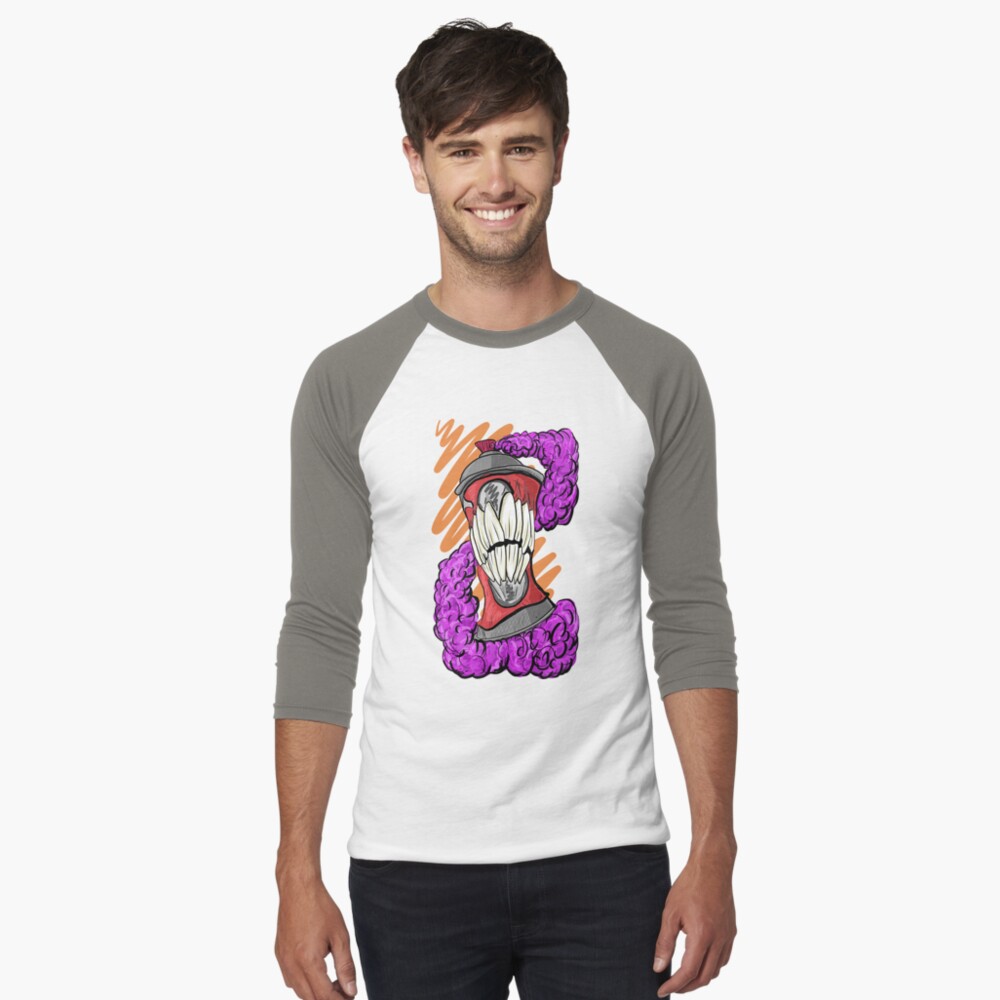 Item preview, Baseball ¾ Sleeve T-Shirt designed and sold by sdcgenesis.