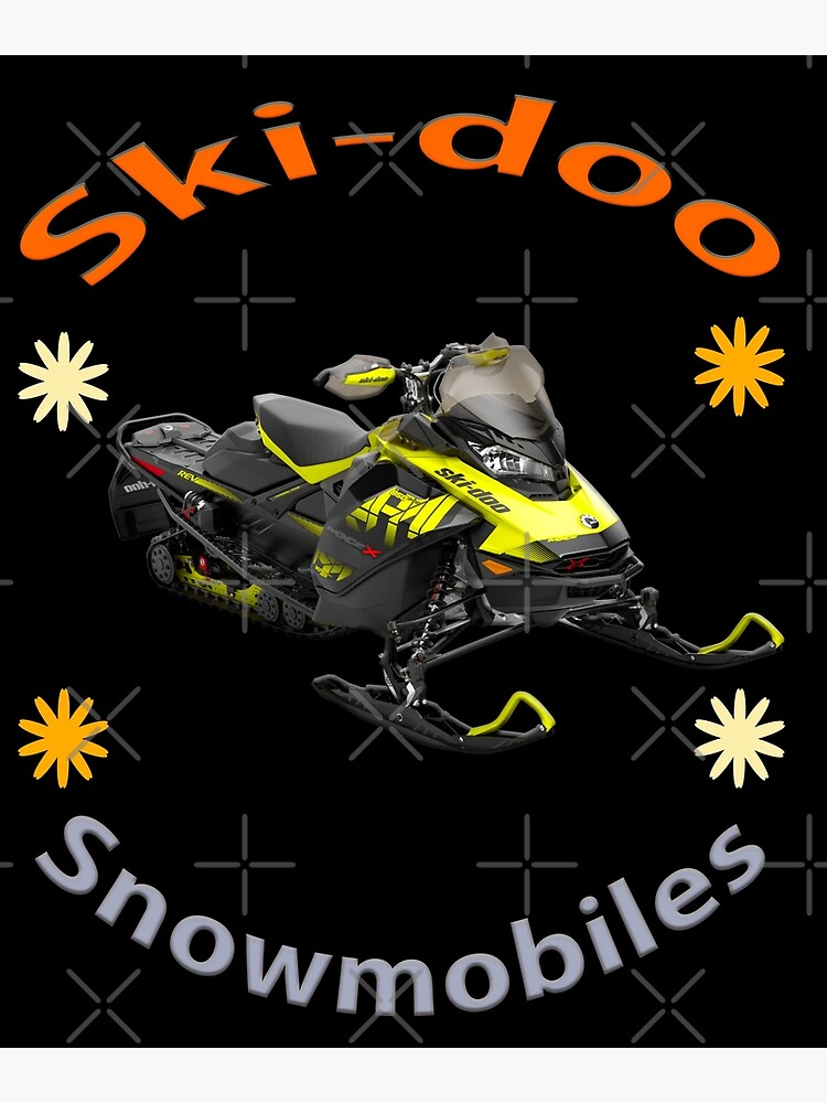 "Vintage Ski-doo Snowmobiles" Poster for Sale by chinoi7 | Redbubble