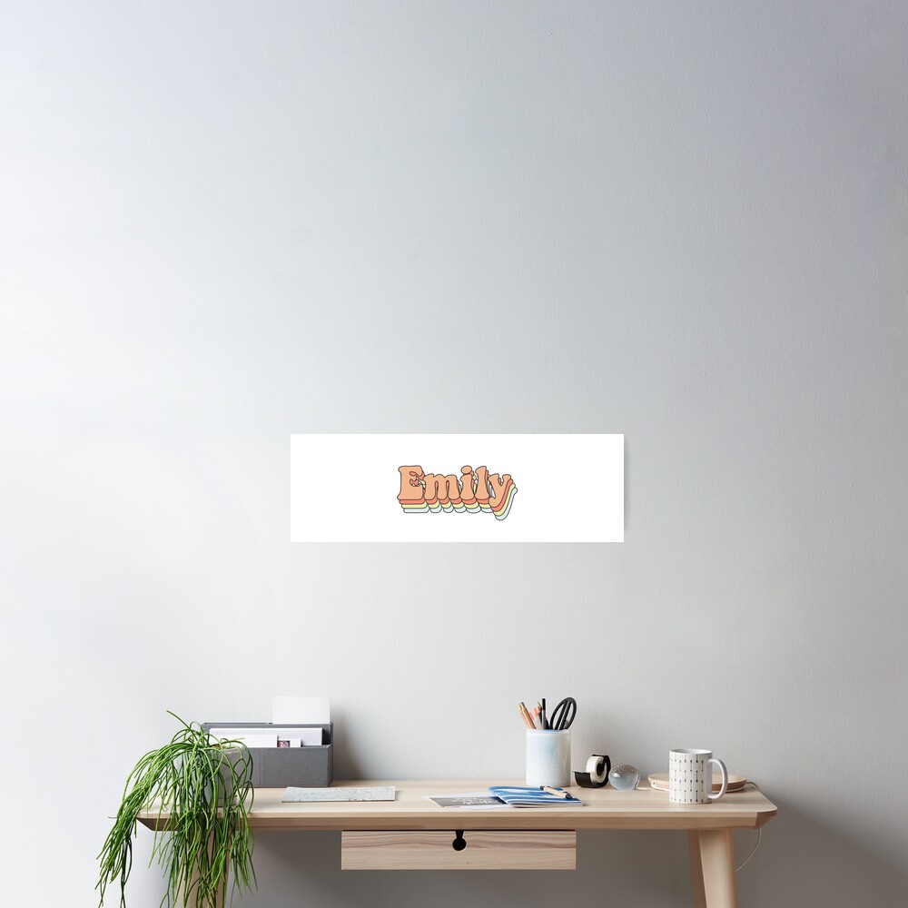 Emily - Custom Aesthetic Trendy Name Coffee Mug for Sale by jdotrdot712