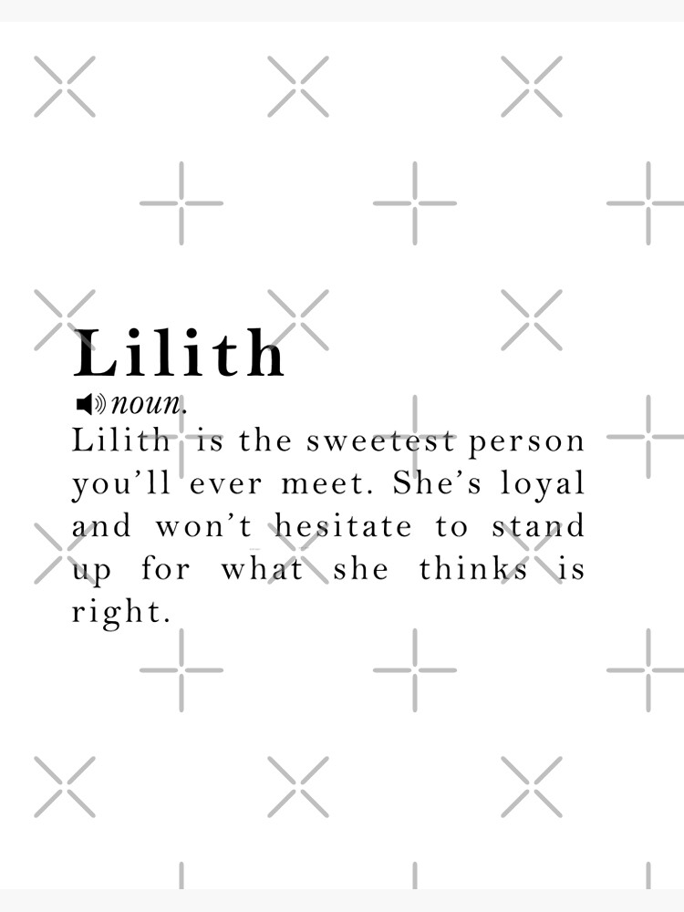 🌌༄ Lilith