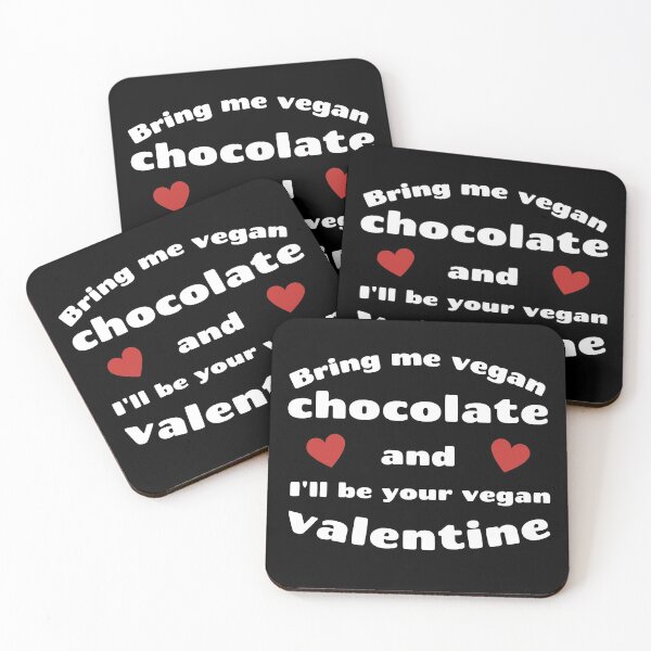 Item preview, Bring Vegan Chocolate I’ll Be Your Vegan Valentine designed and sold by WhimsicaliTee.