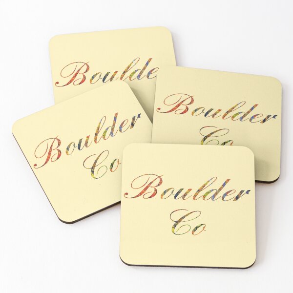 Item preview, Boulder Colorado CO Autumn Leaves Text designed and sold by Lartheviking.