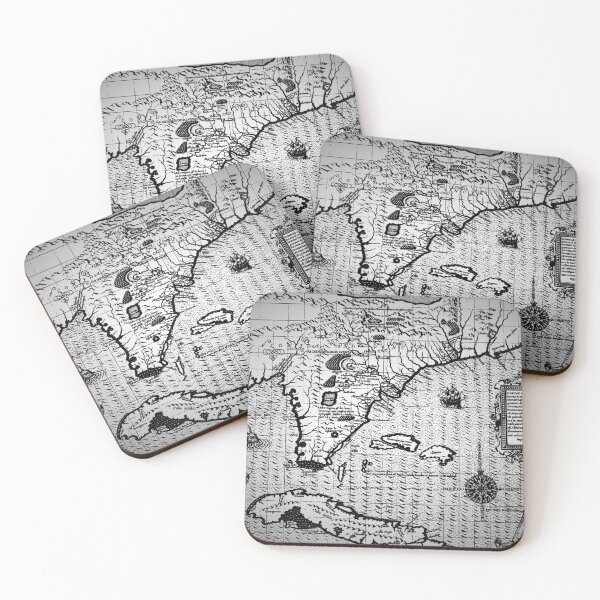 Item preview, Florida, Old Map of Florida designed and sold by beachfanatic.