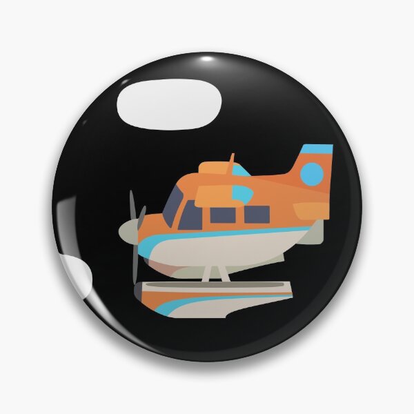 Item preview, AC:NH Orange Floatplane Loading Screen designed and sold by aspinworks.
