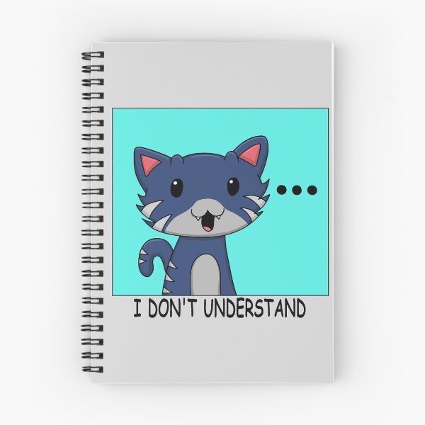 Item preview, Confused Kitty designed and sold by The Anime Guild.