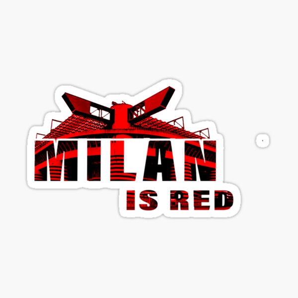 Item preview, MILAN IS RED (SANSIRO STADIUM) designed and sold by samukusam.