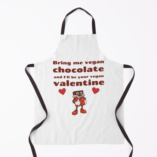 Item preview, Cute Vegan Valentine Chocolate Character designed and sold by WhimsicaliTee.
