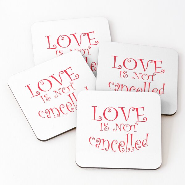 Item preview,  LOVE IS NOT CANCELLED t-shirt designed and sold by Shop us .