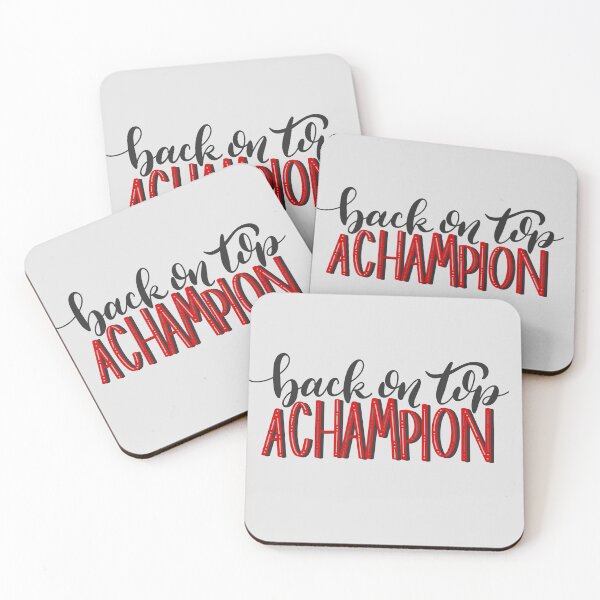 Item preview, "Back on Top" Ani Quote designed and sold by calligraphallee.