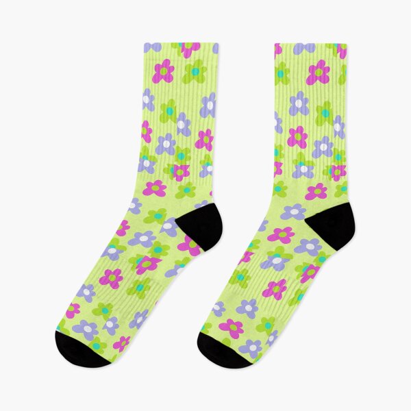 Item preview, Floral Pattern fiusha,purple,green,blue designed and sold by RougeMachtig.