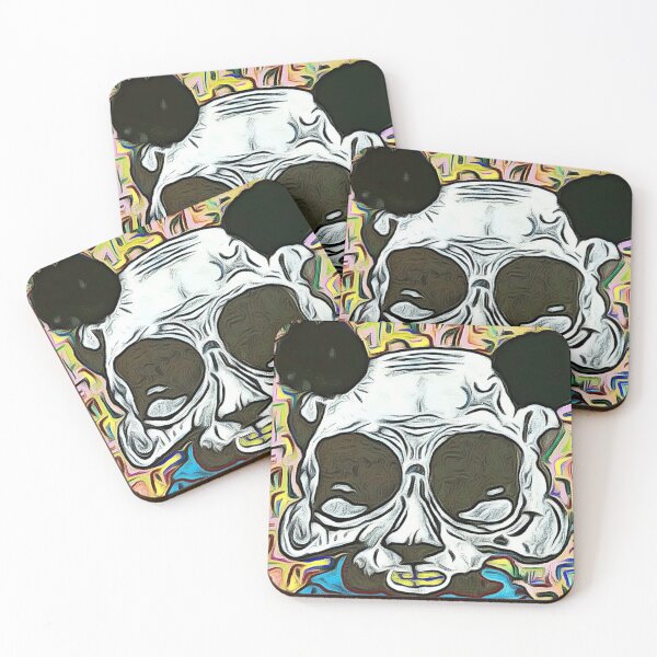 Item preview, panda skull street art designed and sold by rustycatart.