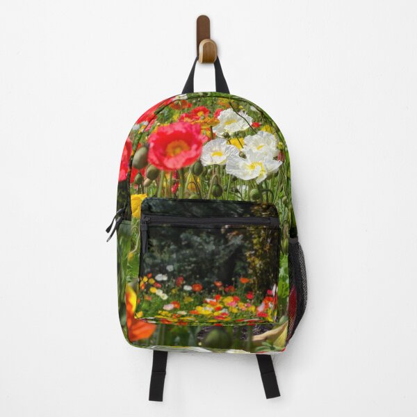 Item preview, Colorful field of poppies  designed and sold by Susan Sheldon.