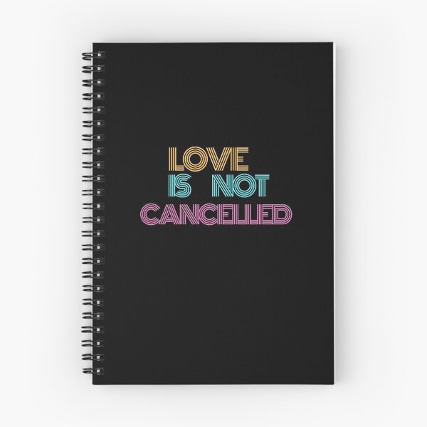 Item preview, Love is not Cancelled designed and sold by Cute-Jory-Store.